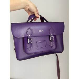 The Cambridge Satchel Company Classic Batchel in PURPLE (Discontinued)